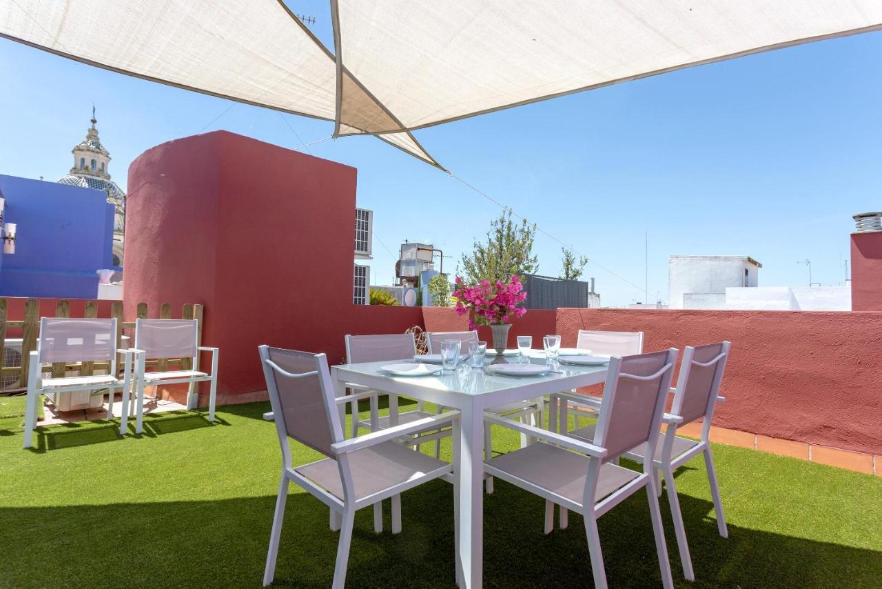 Genteel Home Salvador Terrace Sevilla Eksteriør bilde